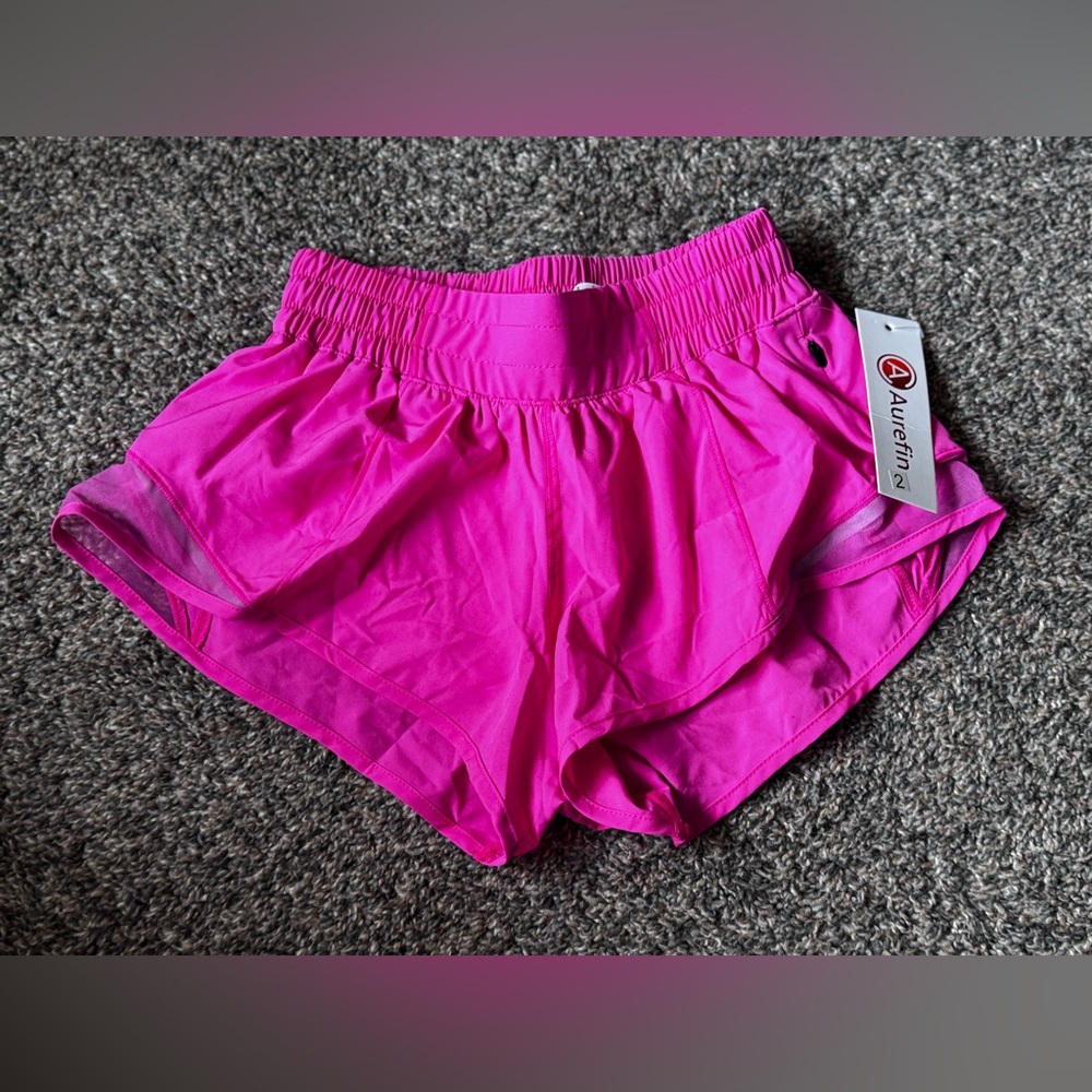 Pink Women's Athletic Shorts